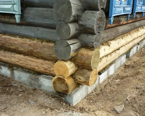 Замена венцов дома